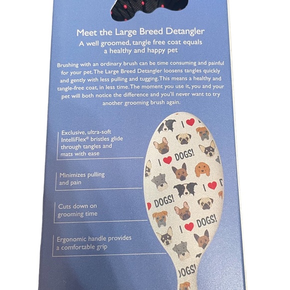 BNIB Wet Pet Brush, Large Breed Detangler - Picture 3 of 4